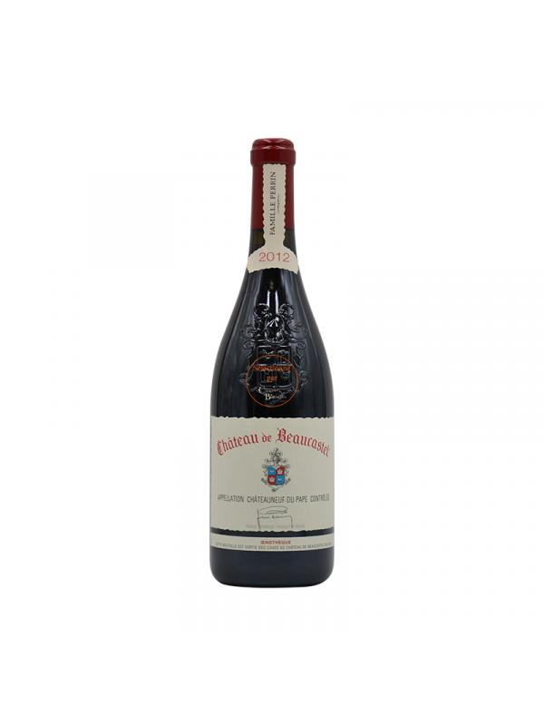 CHATEAUNEUF DU PAPE "Château de BEAUCASTEL" 2012 - 14.5°vol - 75cl