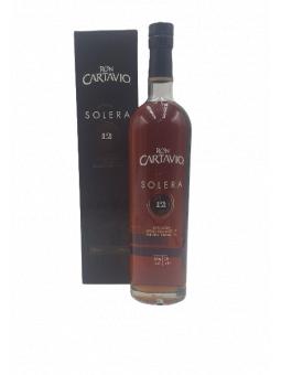 RON CARTAVIO 12 ANS SOLERA PEROU sous étui - 40°vol - 70cl
