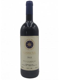 ITALIE - SASSICAIA - TOSCANE - Tenuta San Guido - 2018 - 14°vol - 75cl