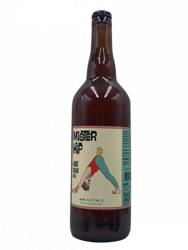 MISTER HIP WEST COAT IPA "Brasserie l'Hirondelle" - 7.5°vol - 75 cl