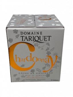 BIB 3 litres IGPB Gascogne "Domaine TARIQUET" Chardonnay 2020