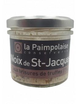 NOIX DE SAINT JACQUES aux BRISURES DE TRUFFES (1%) LA PAIMPOLAISE - 80 gr