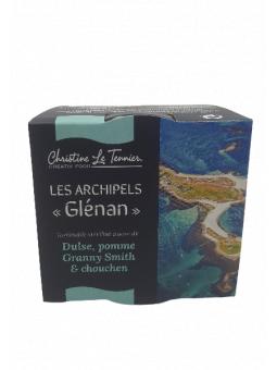 LES ARCHIPELS "GLENAN" Tartinable à base de Dusle, Pomme Granny Smith et Chouchen - 90gr