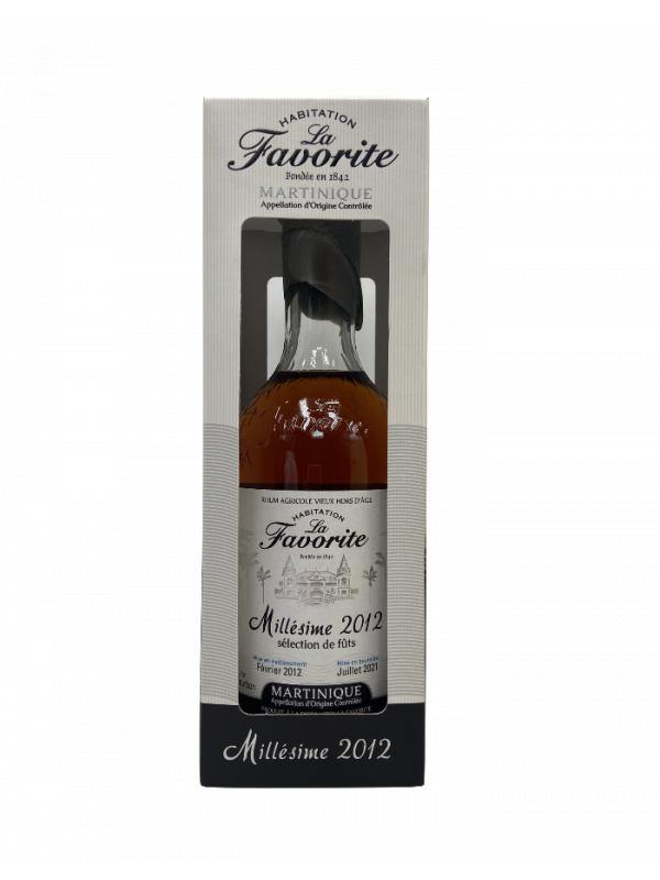 LA FAVORITE 2012 - 9 ans - 49.3°vol - 70cl