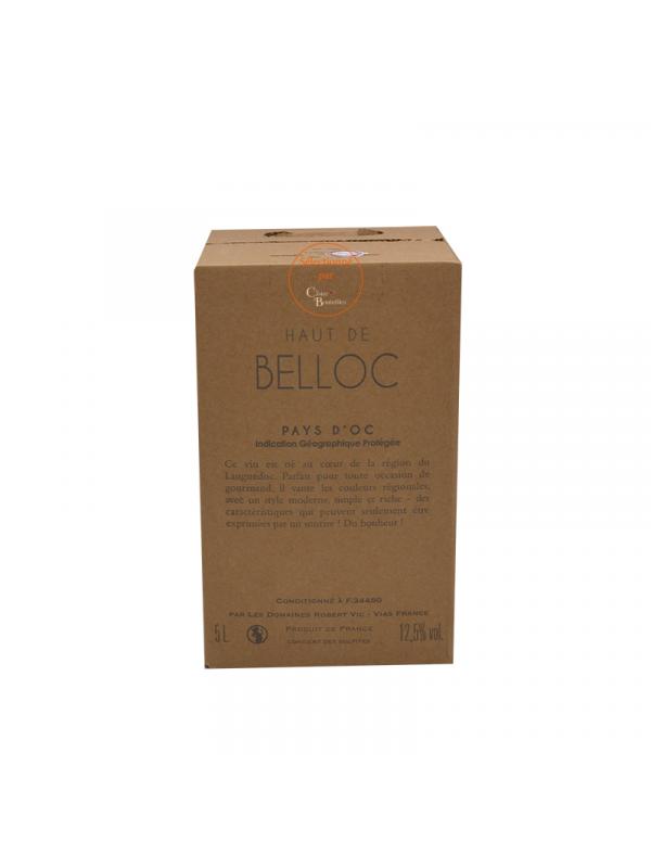 BIB 5L IGP OC BLANC LES HAUTS DE BELLOC