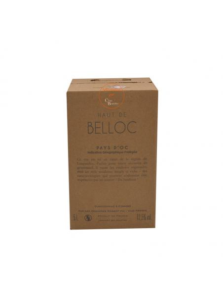 BIB 5L IGP OC BLANC LES HAUTS DE BELLOC