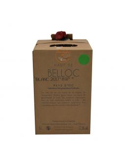 BIB 5L IGP OC BLANC LES HAUTS DE BELLOC