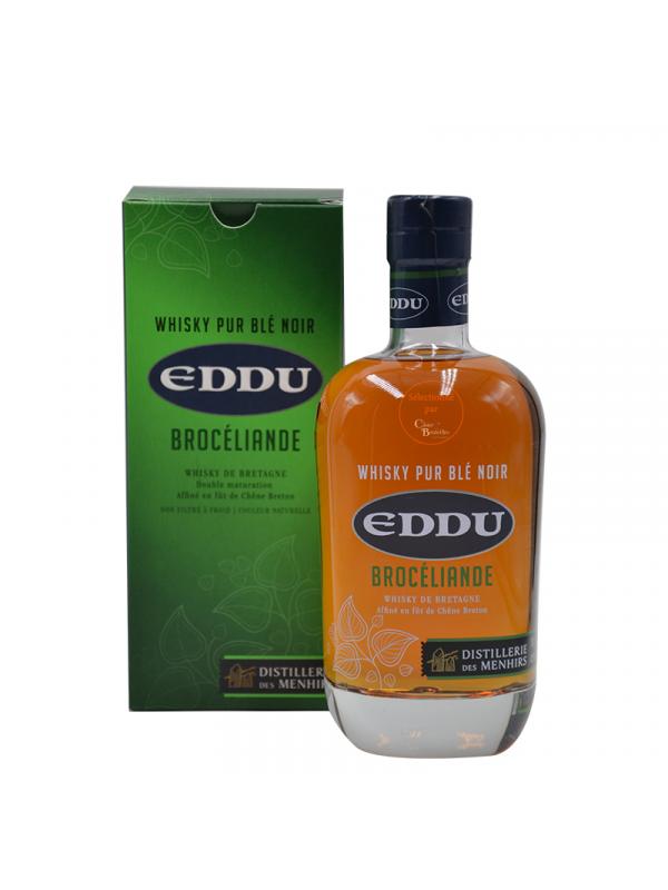 EDDU SILVER BROCELIANDE - Whisky Pur Blé Noir - 70cl - 42°vol
