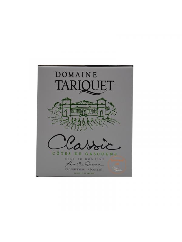 BIB 3L IGP Blanc GASCOGNE "Domaine TARIQUET" Cuvée Classic 2021 - 10.5°vol