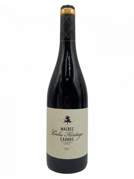 CAHORS "Château LE CEDRE" Cuvée HERITAGE 2019 - 13°vol - 75cl