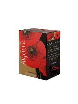 BIB 5L IGP Côtes de Thongue "Domaine de L'ARJOLLE" Cuvée les Coquelicots  2021 - 13°vol