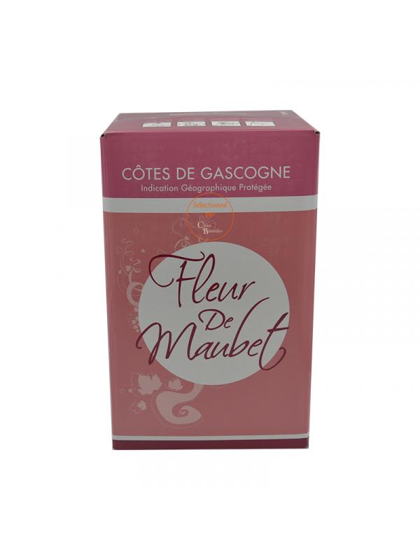 BIB 10L IGP Rosé GASCOGNE "FLEUR DE MAUBET" 11.5°vol