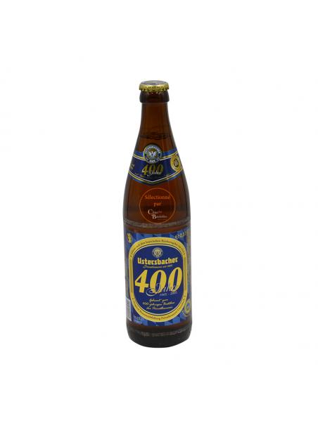 USTERSBACHER 400 ANS - 5.7°vol - 50cl  