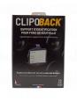 CLIPOBACK "Boite de 20" Coloris GRIS ARDOISE