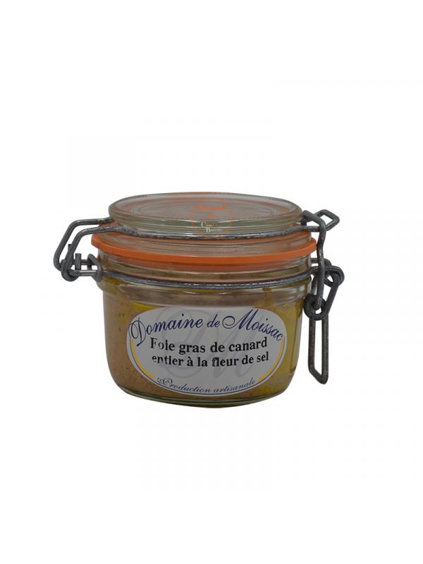 FOIE GRAS CANARD ENTIER SEVIGNAC-MOISSAC - Fleur de Sel - 120gr