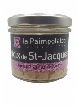 NOIX DE SAINT JACQUES Tacaud au Lard Fumé - Tartinable LA PAIMPOLAISE - 80 gr