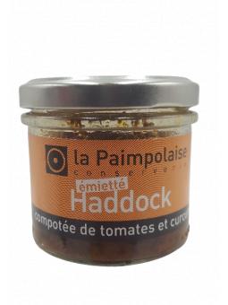 EMIETTE DE HADDOCK Compotée de Tomates et Curcuma -  LA PAIMPOLAISE 90 gr