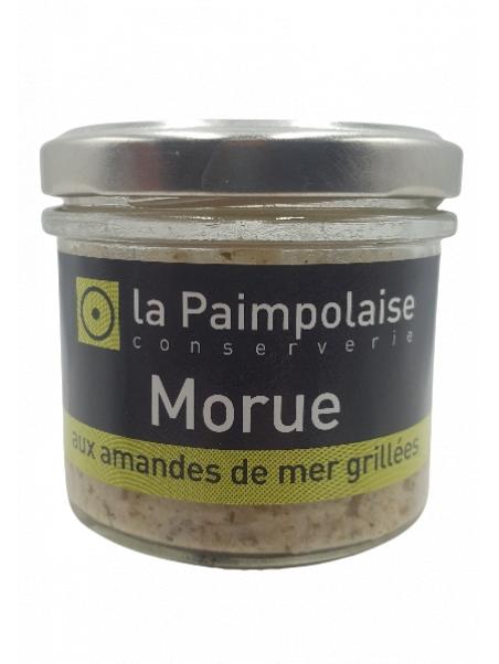 MORUE aux Amandes de Mer Grillées - Tartinable La Paimpolaise - 80gr