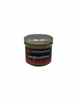 LANGOUSTINES au Foie Gras de Canard (5%) et piment d'Espelette - Tartinable LA PAIMPOLAISE - 80 gr