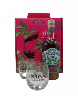 Coffret NAGA - Edition SIAM  + 2 Verres - 40°vol - 70cl