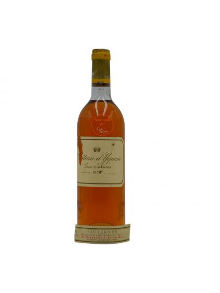 SAUTERNES 1er GCC "Château YQUEM" 1976 -  12.5°vol - 75cl