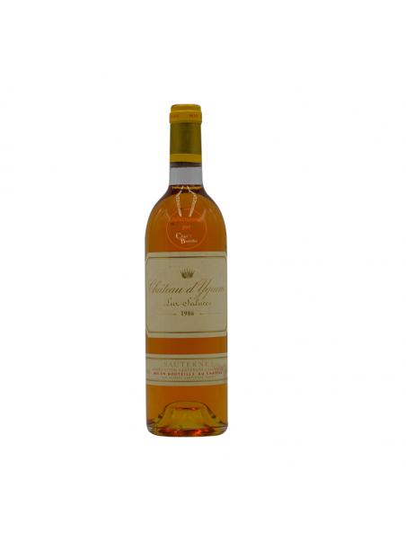 SAUTERNES 1er GCC "Château YQUEM" 1986 - 14°vol - 75cl