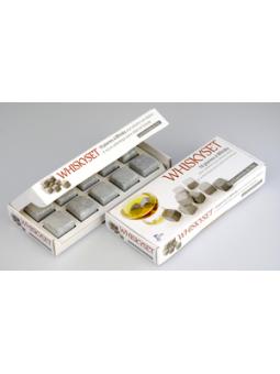 PIERRE A WHISKY SET 10 PIERRES avec sachet congélation