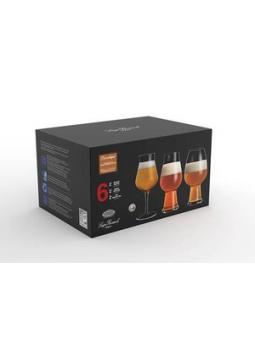 VERRE A BIERE BIRRATEQUE COFFRET 6 VERRES