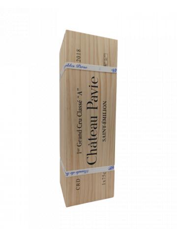 SAINT EMILION 1er GCC B "Château PAVIE" 2018 - 14.5°vol - 75cl en caisse bois