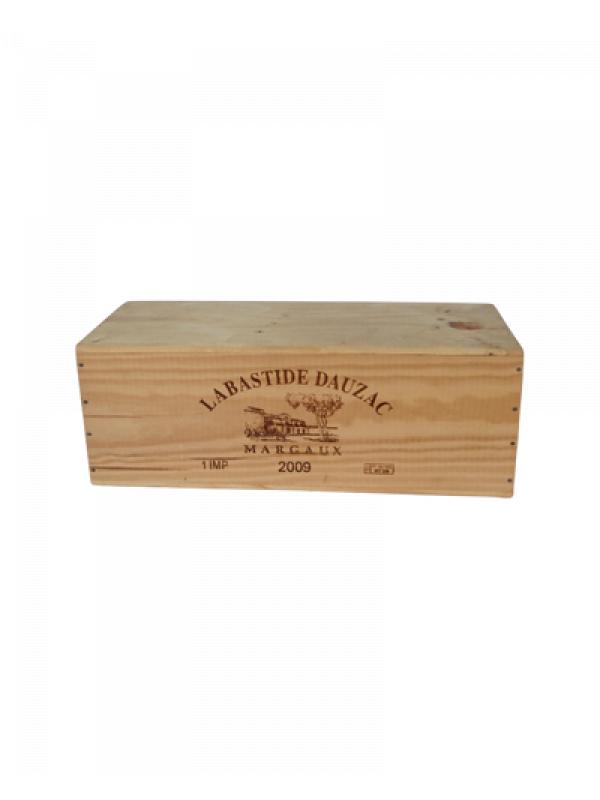 MARGAUX  LA BASTIDE DAUZAC 2009 en caisse bois - 600 CL