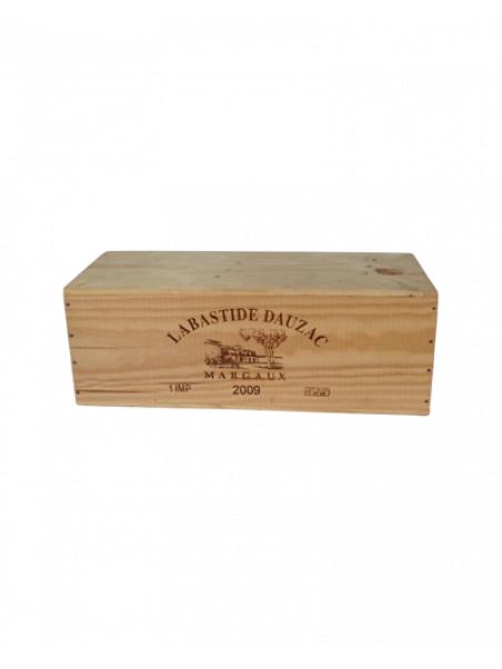 MARGAUX  LA BASTIDE DAUZAC 2009 en caisse bois - 600 CL