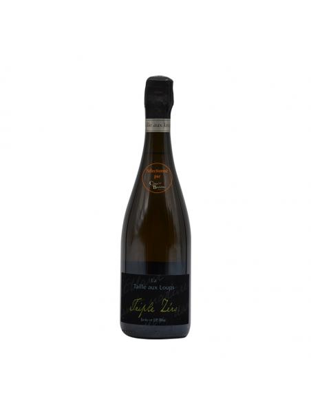 MONTLOUIS sur Loire BRUT "TRIPLE ZERO" Domaine de la Taille aux Loups 13°vol - 75cl