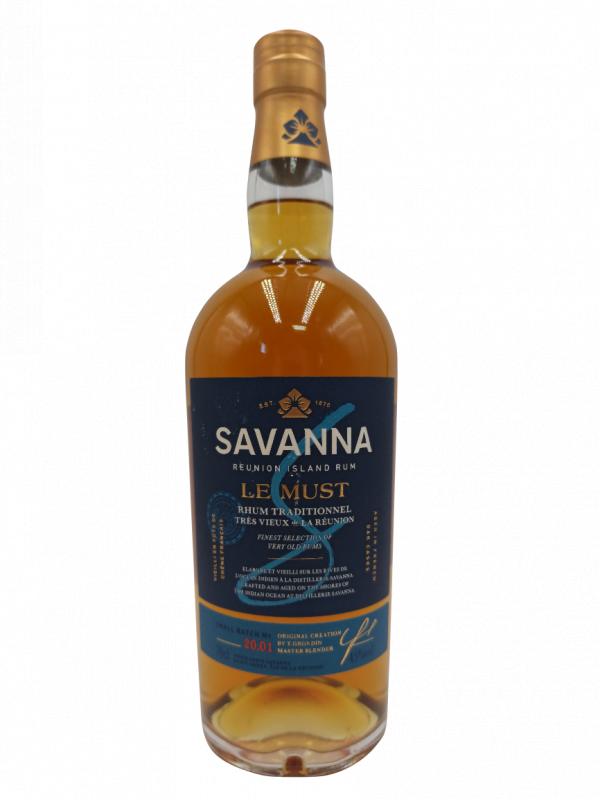 SAVANNA "Le Must Ambré" sous étui - 45°vol - 70cl