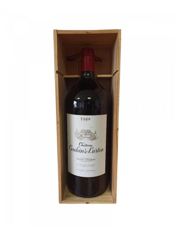 600 CL - PESSAC LEOGNAN "Ch. COUHINS LURTON" 2009 - 13.5°vol en caisse bois