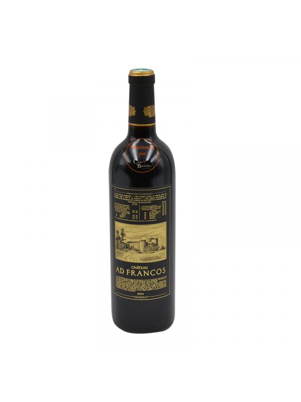 COTES DE FRANC "Ad Francos" 2014 - 13.5°vol - 75cl