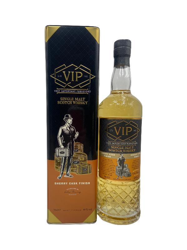 VIP Single Malt Sherry Cask finish en canister - 40°vol - 70cl