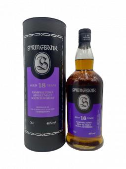 SPRINGBANK 18ans sous étui - 46°vol - 70cl