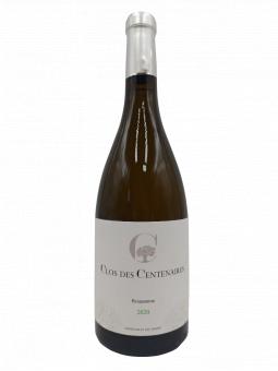 COSTIERES DE NIMES BLANC "Le CLos des Centenaires" 100% ROUSSANNE 2019 - 75cl