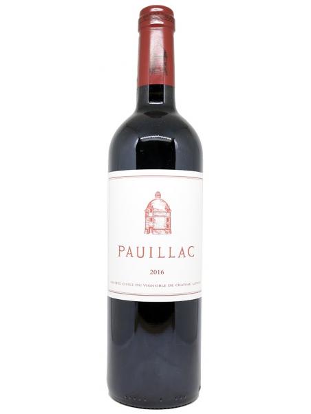 PAUILLAC "PAUILLAC de Château Latour" 2018 - 14°vol - 75cl
