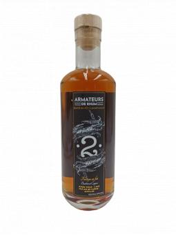 RHUM VIEUX - Les Armateurs de Rhum - Affinage Futs de BOURBON et COGNAC- 40°vol - 50cl