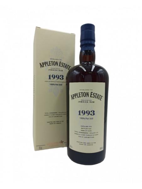 APPLETON ESTATE 29 ans 1993 Hearts collection - 63°vol - 70cl