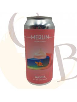 WANDA - Pastry Sour Fraise "Brasserie Merlin" 44cl canette