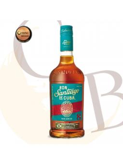 Ron Santiago de CUBA 8 ans - 40°vol - 70cl en canister