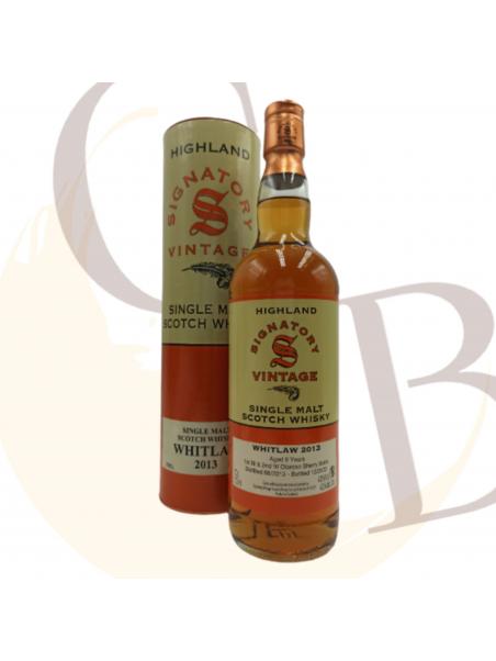 WHITLAW 9 ans 2013 Signatory Vintage 43°vol - 70cl