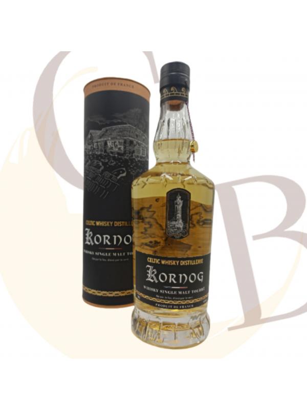 Whisky Breton Single malt tourbé KORNOG