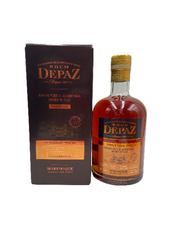 DEPAZ Single Cask 2003 "Edition Limitée" - 45°vol - 70cl