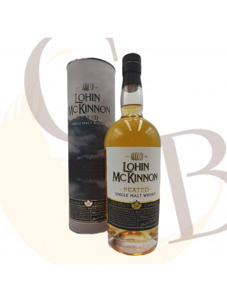 WHISKY DU CANADA - LOHIN MC KINNON -Single Malt Peated - 43°vol - 70cl 