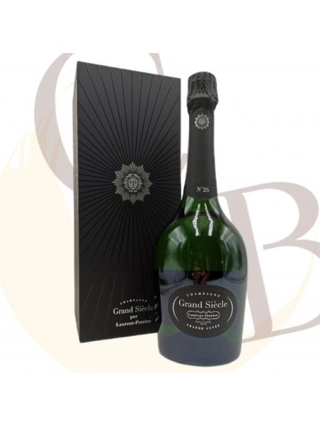 Cuvée GRAND SIECLE "Laurent Perrier" N°26 - 12°vol - 75cl en coffre