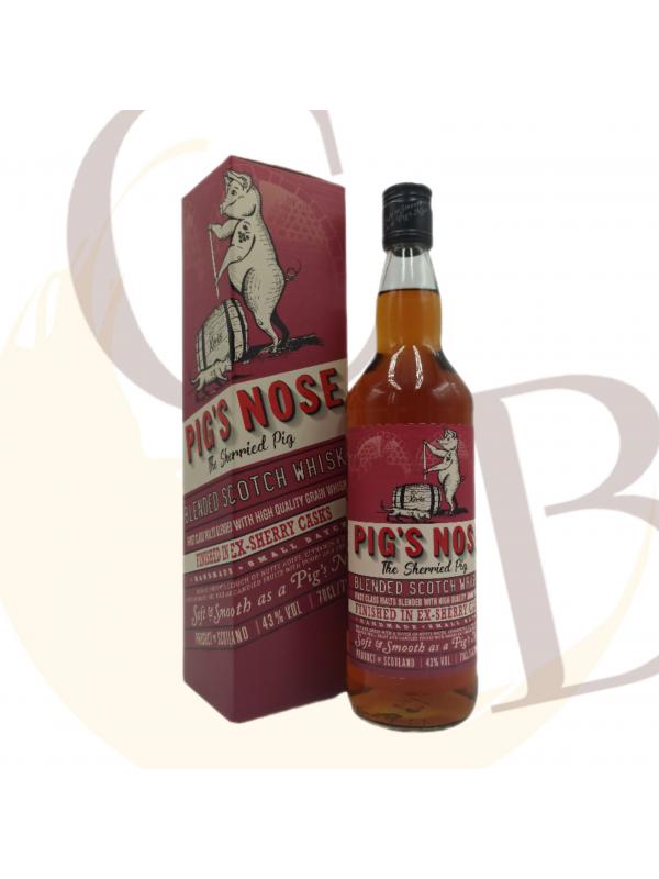 PIG'S NOSE "THE SHERRIED PIG" 43°vol - 70cl