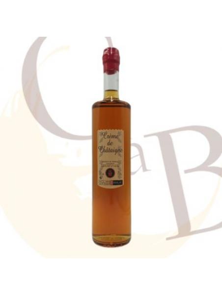 Crème de CHATAIGNE "Distillerie Louis ROQUE" 18°vol - 70cl